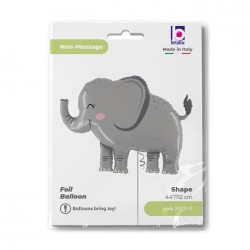 Balon foliowy Słoń Dżungla 44cali 112cm