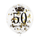 Balony na 50 urodziny mix 12cali 30cm 6szt