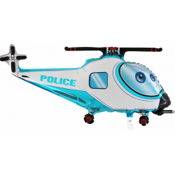 Balon foliowy Helikopter policyjny 24cali 61cm