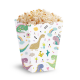 Pudełka na popcorn/słodycze Dinozaury 5szt