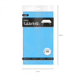 Obrus foliowy niebieski 137x274cm