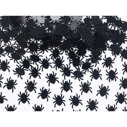 Konfetti Pająki czarne 1,2x1,2cm15g