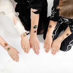 Tatuaże zmywalne Halloween 19szt