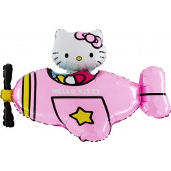 Balon foliowy Hello Kitty różowy 36cali 91cm