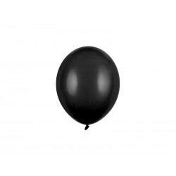 Balony pastelowe czarne 5cali 12cm 100szt Strong