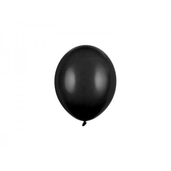 Balony pastelowe czarne 5cali 12cm 100szt
