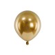 Balony chromowane Glossy złote 5cali 12cm 50szt