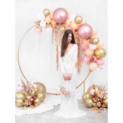 Balony chromowane Glossy rose gold 12cali 30cm 10szt