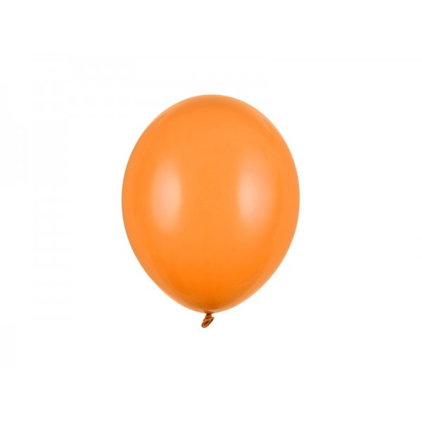 Balony pastelowe mandarynko-pomarańczowe 11cali 27cm 50szt