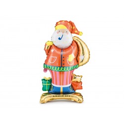 Balon foliowy Mikołaj stojący 63x106cm