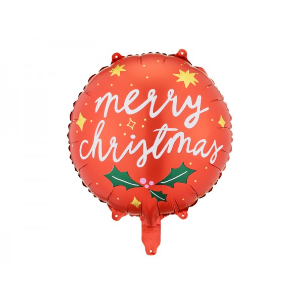 Balon foliowy Meery Christmas 18cali 45cm