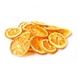Suszone pomarańcze plastry 100g