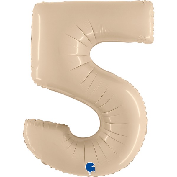 Balony Cyfry 0-9 Czarny 102cm