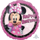 Balon foliowy Myszka Minnie happy birthday