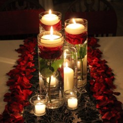 Płatki róż czerwone 100szt