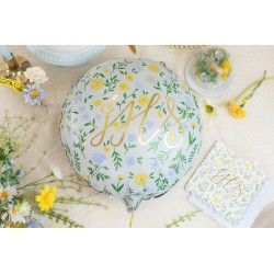 Balon foliowy IHS kwiaty 18cali 45cm