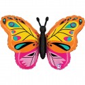 Balon foliowy Motyl mix 36cali 76cm