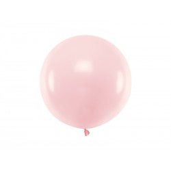 Balon gigant pastelowy 60cm bladoróżowy