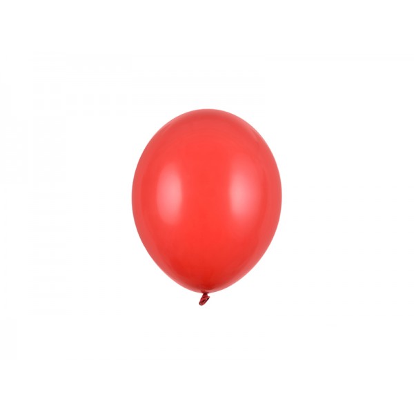 Balony pastelowe czerwone 5cali 12cm 100szt