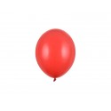 Balony pastelowe czerwone 5cali 12cm 100szt Strong