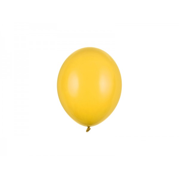 Balony pastelowe żółte 5cali 12cm 100szt Strong