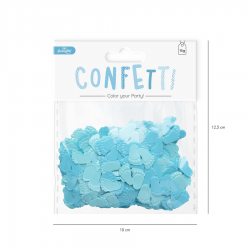 Konfetti foliowe Stópki niebieskie Baby Shower 15g