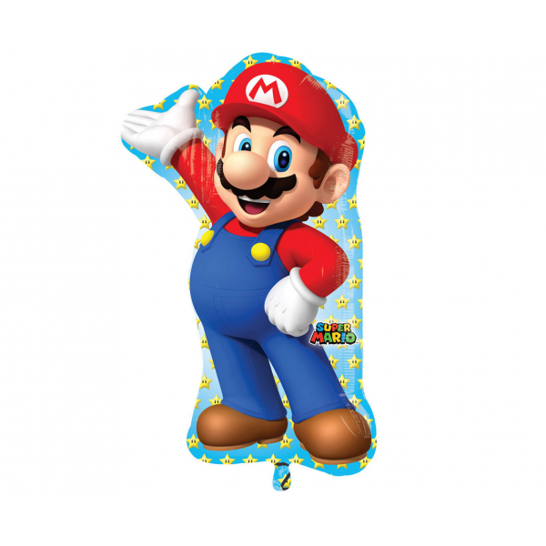 Balon foliowy Super Mario 55x83cm