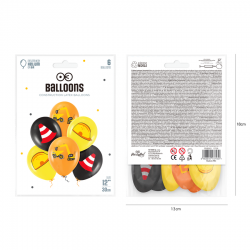 Bukiet balonów Plac budowy 12cali 30cm 6szt