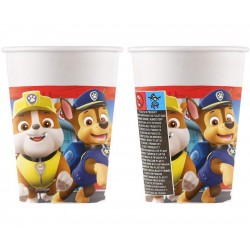 Kubeczki papierowe Psi Patrol 200ml 8szt