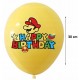 Balony lateksowe z nadrukiem Mario 8szt