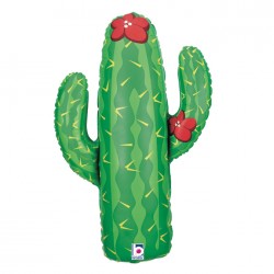Balon foliowy Kaktus zielony 41cali 104cm