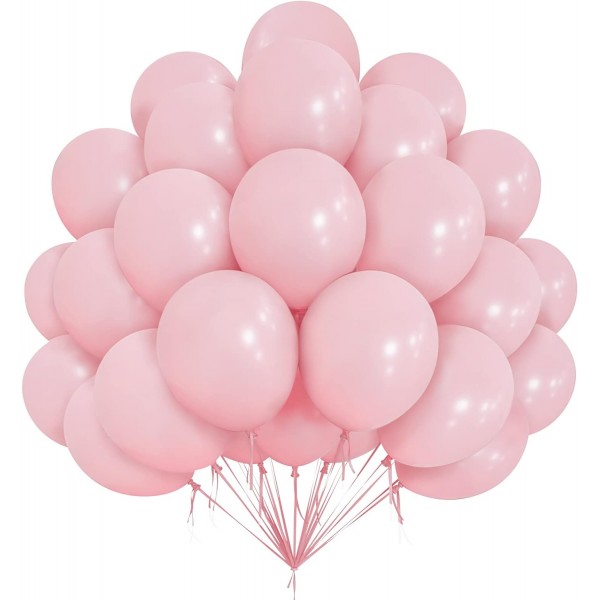 Balony pastelowe jasnoróżowe 12cali 30cm 10szt Strong