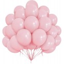 Balony pastelowe jasnoróżowe 12cali 30cm 10szt Strong