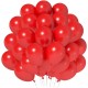 Balony pastelowe czerwone 11cali 27cm 10szt Strong