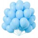Balony pastelowe błękitne 11cali 27cm 50szt Strong