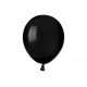 Balony pastelowe czarne 5cali 13cm 100szt