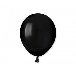 Balony pastelowe czarne 5cali 13cm 100szt