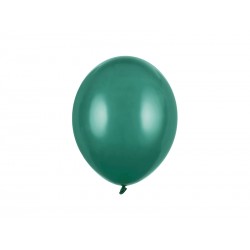 Balony pastelowe ciemnozielone 11cali 27cm 50szt