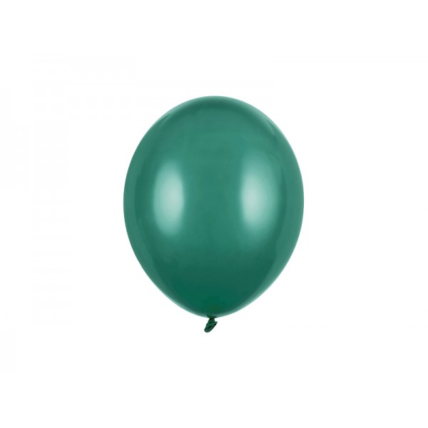 Balony pastelowe ciemnozielone 11cali 27cm 10szt