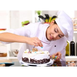 Patera do dekorowania tortów metalowa 30cm