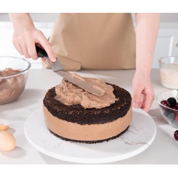 Szpatuła cukiernicza nóż z miarką 39cm