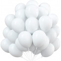 Balony pastelowe białe 23cm 100szt Rainbow