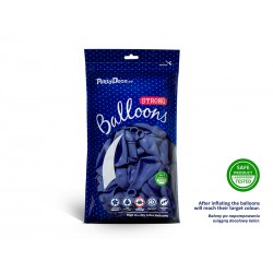 Balony pastelowe niebieskie Ultramarine 11cali 27cm 10szt Strong