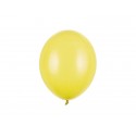 Balony pastelowe żółte 11cali 27cm 50szt Strong