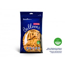 Balony pastelowe żółte 11cali 27cm 50szt Strong