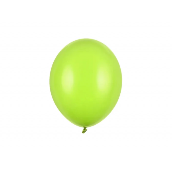 Balony pastelowe zielone 11cali 27cm 100szt Strong
