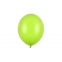 Balony pastelowe zielone 11cali 27cm 100szt Strong