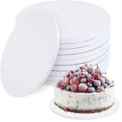 Podkład po tort okrągły Biały Gruby 30x1,2cm