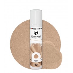 Zamsz w Sprayu Beżowy Food Colorus Velvet 100ml