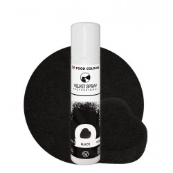Zamsz w Sprayu Czarny Food Colorus Velvet 100ml